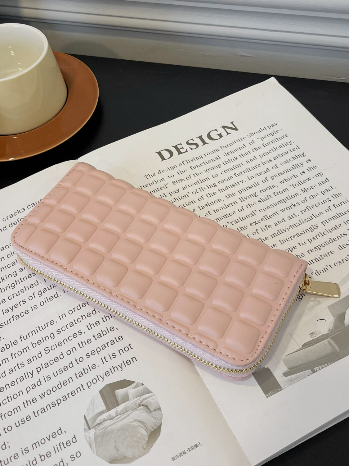 PU Leather Solid Color Wallet